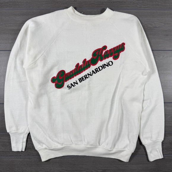 Healthknit Other - Vintage Healthknit Guadala Harrys San Bernardino Sweatshirt White Large USA